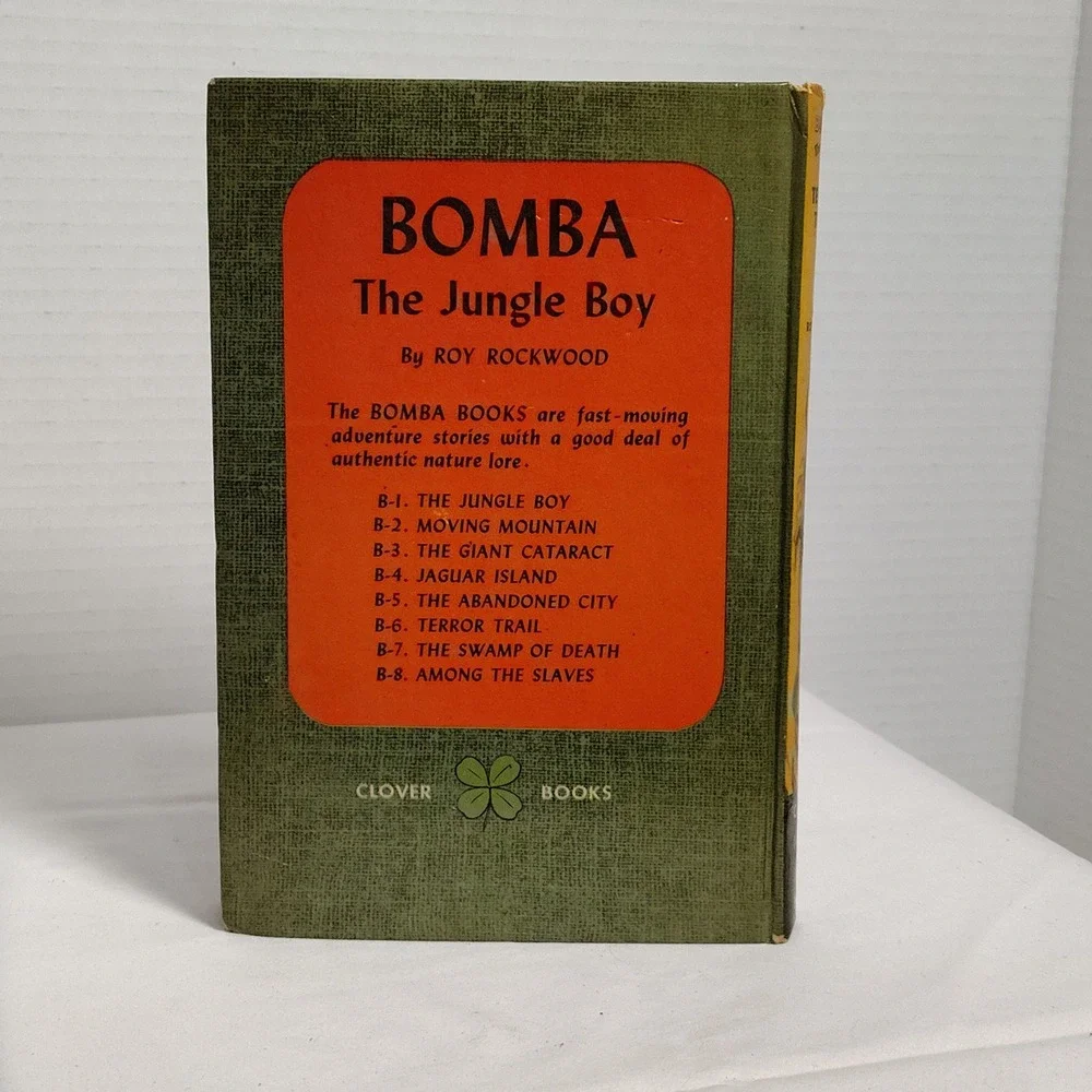 Bomba The Jungle Boy Terror Trail Book Roy Rockwood Vintage Adventure‎